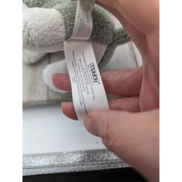 Glitter Girls Alaska Husky Puppy Dog Plush Gray and White Stuffed Animal 5" - Picture 4 of 5